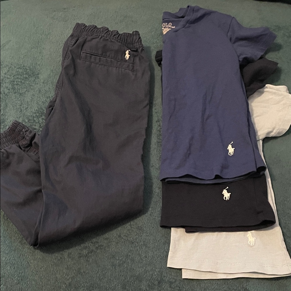 Polo Ralph Lauren tees and pant